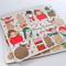 Merry Dickmass Glitter Placemats